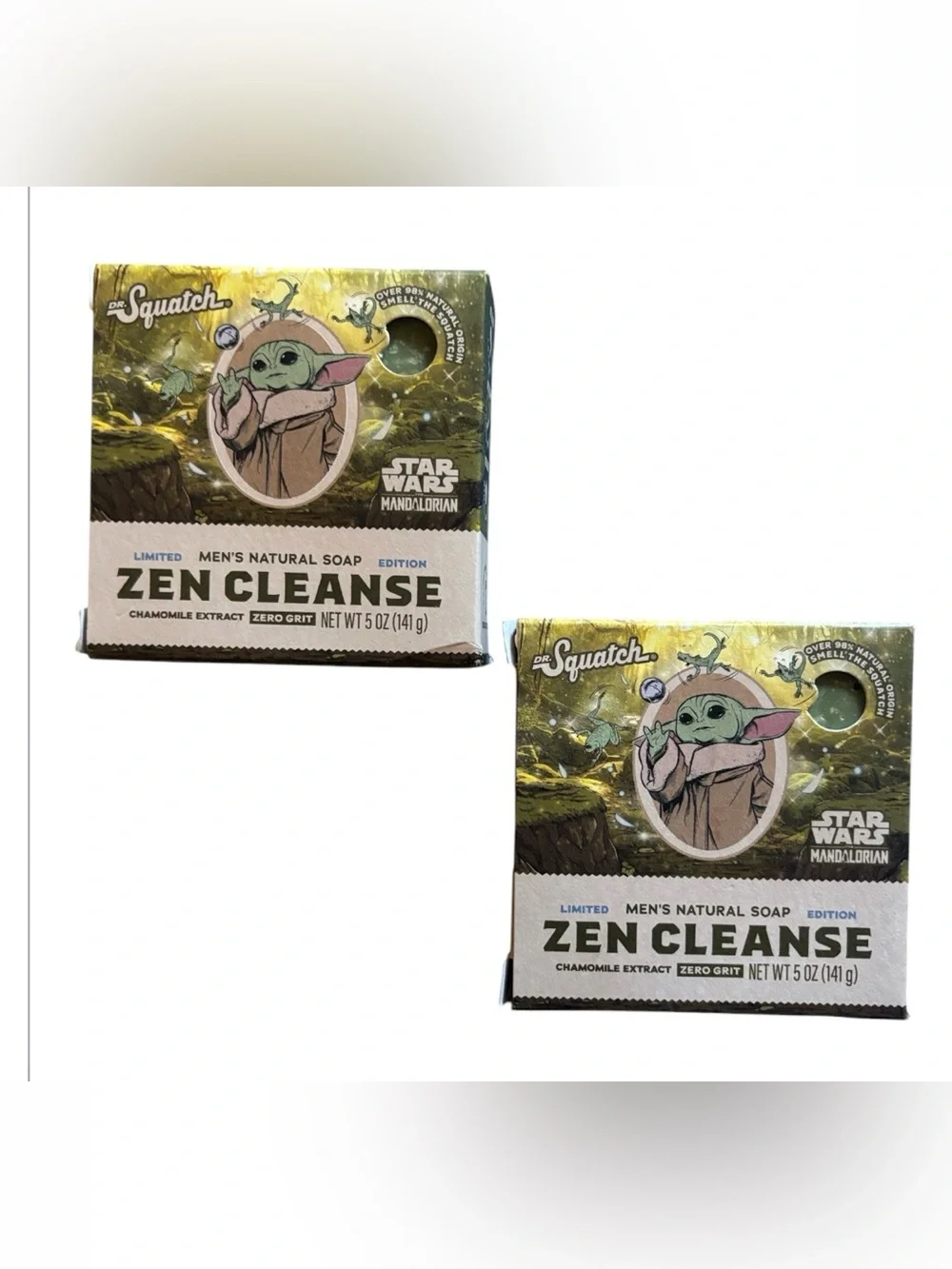 Dr. Squatch DISNEY STAR WARS MANDALORIAN Limited Time Only Zen Cleanse Bundle 2